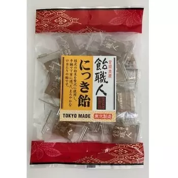 Миякава Амеза Шокунин Никки Амэ 90 гОсобенность: Хрустящие конфеты, приготовленные на открытом огне в чайнике в Feature: Хрустящие конфеты, приготовленные на открытом огне в 1