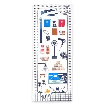 Миямото тенугуи кэнэма окрашенный тенугуи общественная баня 35см x 90см 50209 Co., Ltd. ок.