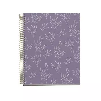 miquelrius mikelrius notebook a 5 grid recycled lilac 46595
