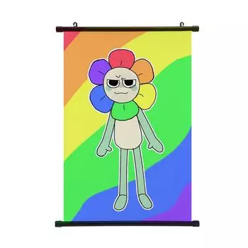 Мир Денди Настенный Свиток Постер Аниме Звездная Ночь Астро Постер Подвесная Картина Украшение для Дома 30*45cm