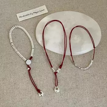 Мир и радость денежная нить обмотка плетеный красный веревочный браслет женский новый китайский легкий роскошный модный универсальный браслет ювелирные изделия