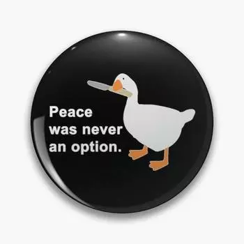 Мир никогда не был вариантом, мягкая пуговица, булавка для влюбленных, модная металлическая брошь, ювелирное изделие, подарок с героями мультфильмов, декор для одежды, забавный значок в виде шляпы, женский значок