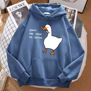 Мир никогда не был вариантом, принтованная толстовка мужская уличная свободного покроя, осенняя, с капюшоном, хипстерская, мягкая, толстовка с капюшоном, теплая спортивная одежда в стиле хип-хоп S