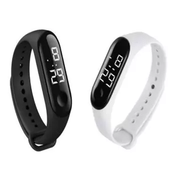 [Miracle Dyne] светодиодные альпинистские женские и мужские цифровые часы, водонепроницаемые модные спортивные наручные часы, популярные корейские часы