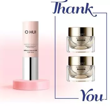 Miracle Moisture Multistick + Iope Super Vital Cream Rich 28ml (14ml x 2 pieces) Set