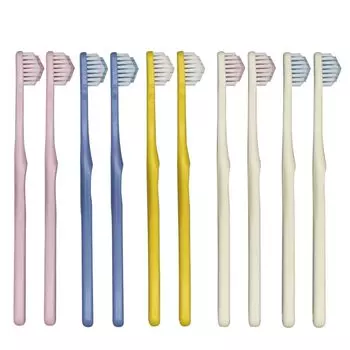 Miracle Toothbrush Set of 10 for cleaning gaps Pocket-in Pyramid-shaped