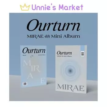 MIRAE — 4-й мини-альбом Ourturn + бесплатный подарок Random,No poster