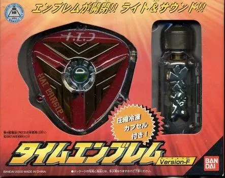 Mirai Sentai Time Ranger Версия эмблемы времени-F