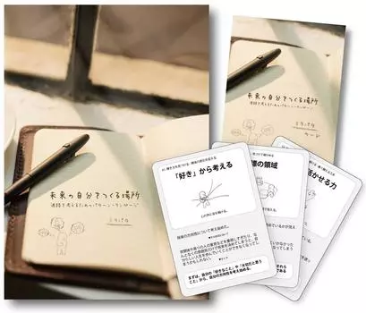 Мирапата — место, где можно создать свое будущее. Язык шаблонов для размышлений о своей карьере. Набор буклетов и карточек. (Я: дорожка) &