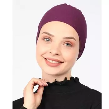 Miray Lycra Чесаный Хлопковый Чепчик Слива