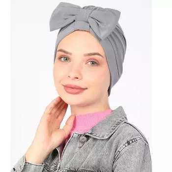 Miray Plain Bow Bone Grey