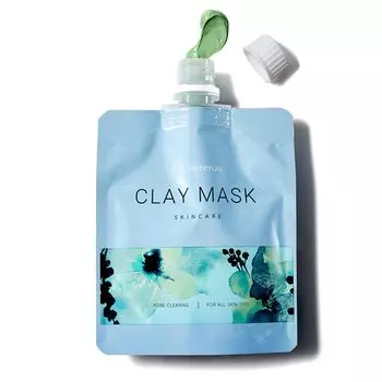 Mirenas Clay Pack 120 г Уход за порами за 3 минуты Маска для пор, которую можно использовать в ванне Грязевая маска Отшелушивание
