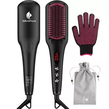 MiroPure Straight Curling Heat Negative 16 Level Температура MAX Повышенная температура Быстрое автоматическое включение за 1 час Светодиодная подсветка Дневная блокировка температуры