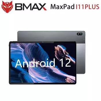 [Мировая премьера] BMAX MaxPad I11Plus 10,4-дюймовый 2K FHD 2000*1200 Android 12 8 ГБ ОЗУ 128 ГБ ПЗУ 4G LTE Телефонный звонок Dual Wi-Fi Планшет T616 Octa Core Type-c