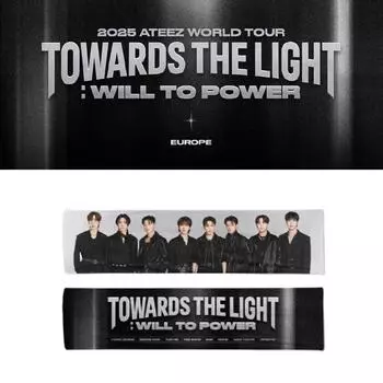 Мировой тур ATEEZ 2025 года «НАВСТРЕЧУ СВЕТУ»: ВОЛЯ К СИЛЕ Европа Фото Слоган