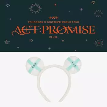 Мировой тур TXT ACT: PROMISE в США MOA повязка на голову