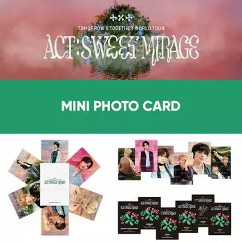 Мировой тур TXT ACT: SWEET MIRAGE Мини фотокарточка