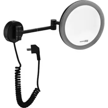 Mirror With Led-light Wasserkraft K-1004black