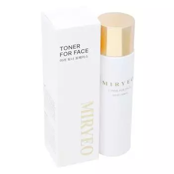 MIRYEO Тонер для лица - 150 мл, Укрепляющий, Питательный, Эластичность кожи, Увлажняющий, Увлажняющий, Корейская косметика, Kbeauty, образец