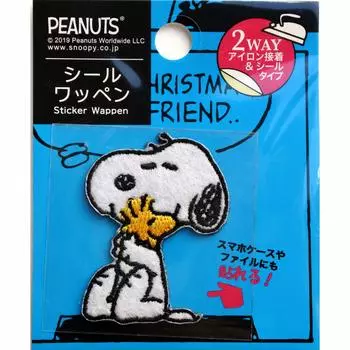 Misasa Snoopy Seal Patch MIS8602 Hug