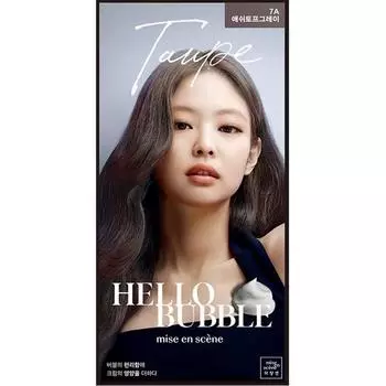 Mise-en-scene All New Hello Bubble Dye, 7A Ashto Pray, 1 корейский уход за волосами