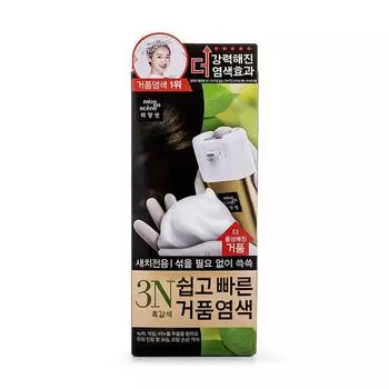 Mise En Scene Easy Speedy Foam Hair Color #3N Black Brown