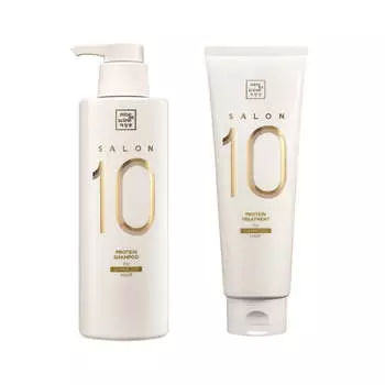 Mise En Scene Salon 10 Протеиновый шампунь и набор для ухода за поврежденными волосами