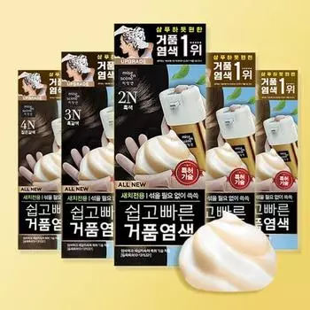 Mise-en-scne All New Easy and Fast Foam Dyeing (Gray Dyeing) 6N light brown