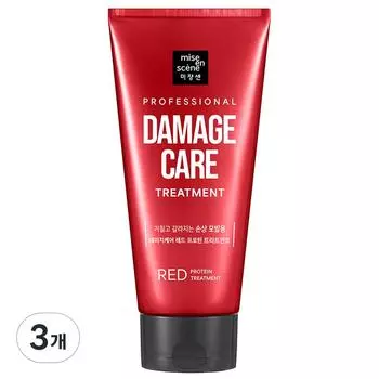 Mise-en-scne Damage Care Red Protein Hair Treatment, 330 мл, 3 шт.