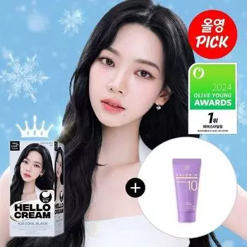 Mise-en-scne Hello Cream 1CB Cool Black Limited Edition (+Salon 10 Treatment 30ml)