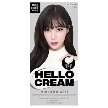 Mise-en-scne New Hello Cream Hair Dye, Холодный пепельный, 1 шт.