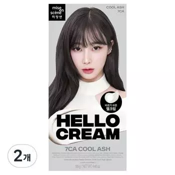 Mise-en-scne Новая крем-краска для волос Hello, холодный пепельный, 2 шт.