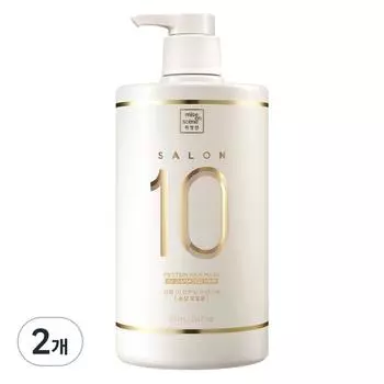 Mise-en-scne Salon 10 Protein Essence Damaged Hair Pack, 990ml, 2 pieces
