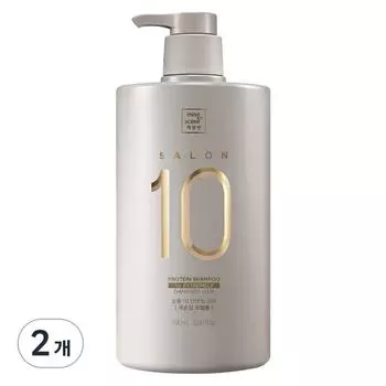 Mise-en-scne Salon 10 Protein Shampoo for Extremely Damaged Hair Flower Scent, 990ml, 2 pieces