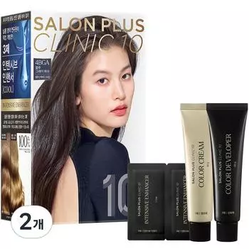 Mise-en-scne Salon PLUS CLINIC 10 general hair dye, blue gray ash, 2 pcs.