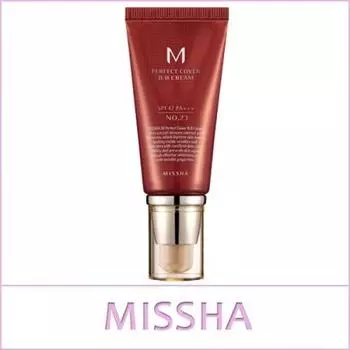 [МИША] (сг5) M Perfect Cover BB Cream 50мл / #21 Светло-бежевый