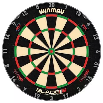 Мишень для дартса Winmau Blade 6 Carbon Triple Core Bristle wmb0043
