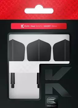 МИШЕНЬ ПОЛЕТ K-FLEX ФОРМА/NO6 (19 ММ КОРОТКИЙ, черный)
