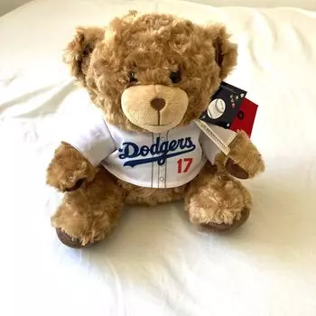 Мишка-тедди Shohei Otani Los Angeles Dodgers [Overseas Limited] #17 [Предмет]
