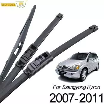 Misima лобовое стекло стеклоочистители щетки для Ssangyong Kyron фейслифтинг 10/2007 - 2011 передний задний стеклоочиститель 2008 2009 2010