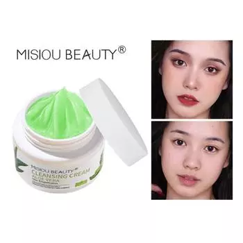Misiou Beauty Нежная и глубокая очистка, прозрачная кожа, увлажнение, увлажнение, герметичность, освежение лица, губ, крем для снятия макияжа 0.1