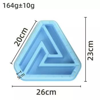 Миска для домашних животных, миска для медленной подачи для собак, миска для медленного еды для щенков и кошек, миска для медленного еды, тарелка для еды, препятствующая глотанию, корм для собак, кошек, товары для домашних животных XS темно-зеленого