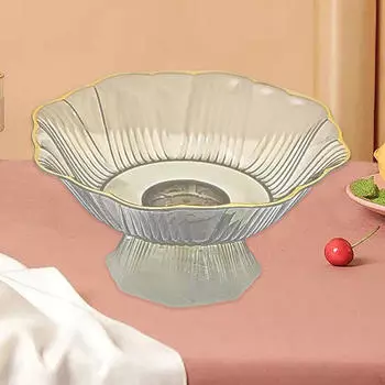 Миска для фруктов и овощей Многофункциональный держатель для ключей Украшение для домашнего стола зелёный