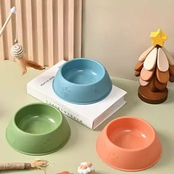 Миска для кошек, миска для собак, миска для домашних животных из нержавеющей стали, одинарная, противоскользящая, противоопрокидывающаяся, миска для корма для собак, столовые приборы, принадлежности для животных S 15*5cm