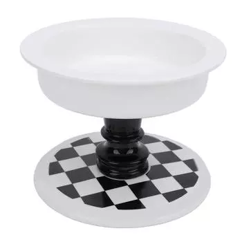 Миска для кошек с высокой керамической защитой от опрокидывания, миска для корма и воды для домашних кошек и собак