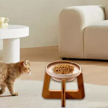 Миска для кошек, защита шеи от рвоты, съемный контейнер для еды, контейнер для еды для собак Style B