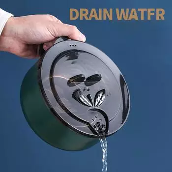 Миска для лапши быстрого приготовления из нержавеющей стали 304 с фильтрующей крышкой, переносные миски для фруктового салата, супа рамен, бытовые кухонные принадлежности