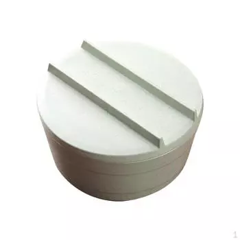 Миска для лапши из пшеничной соломы и риса с зеленой крышкой