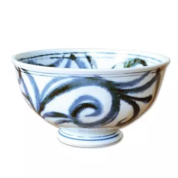 Миска для лапши Light Noodle Bowl Arita Hasami Modern Multipurpose Bowl, Легкая, Керамическая, Стильная, Миска, Миска, Столовые приборы, Миска, Посуда, Посуда, Арабески, Миска,