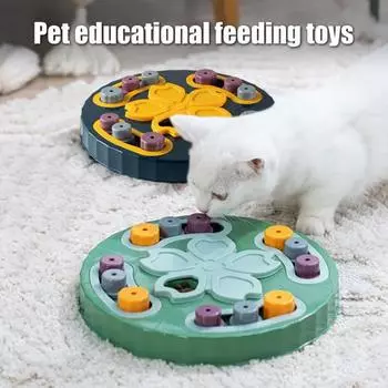 Миска для медленного корма для домашних животных Устойчивое основание Закругленные углы Кормушка для медленного кормления домашних животных, подходящая для пищевых продуктов Предотвращает переедание Миска для медленного кормления собак синий